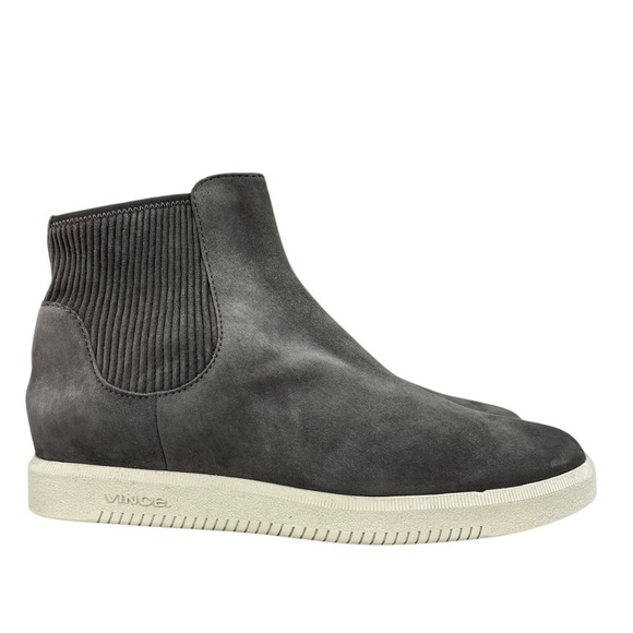 Vince Llona Chelsea Suede Pull On Flat‎ Bootie Womens Size 10 - Picture 1 of 9